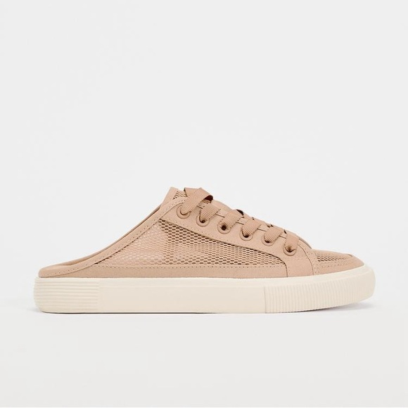 ZARA MESH SNEAKER MULES - Picture 2 of 7